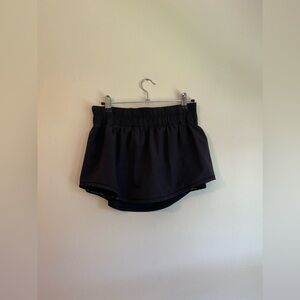 lululemon athletica Black Athletic Skort
